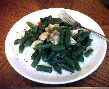 Lemon Pepper Chicken and Green Beans