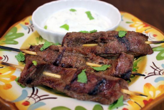 Chinese Five Spice Beef Kabobs