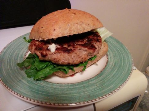 Easy turkey burger