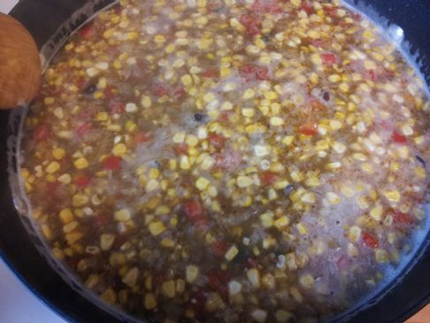 Chorizo Black Bean Soup with Beer