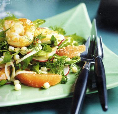 Prawn, Grapefruit & Fregola Salad