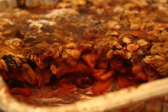 Low Calorie Apple Cranberry Crisp Recipe