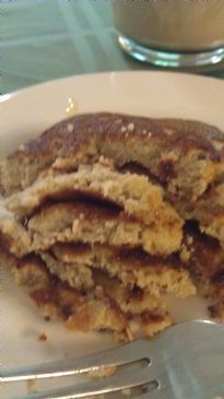 Paleo Cinnamon Banana Pancakes