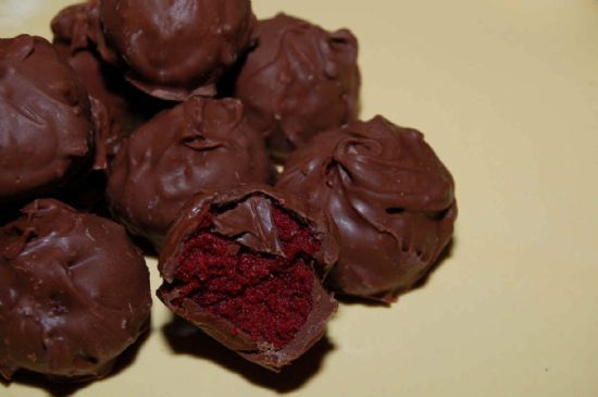 Mint Chocolate Cake Balls Recipe | SparkRecipes