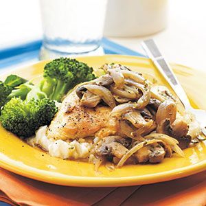 Mushroom-Herb Chicken