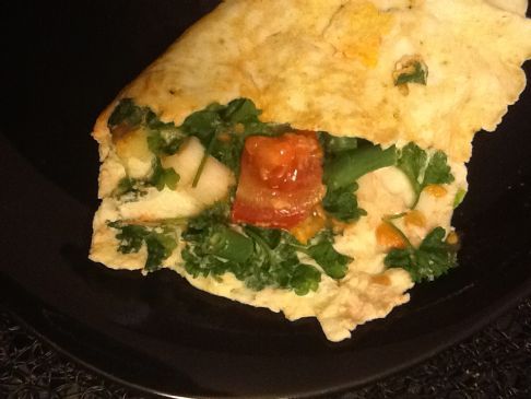 Egg White & Veggie Omelette