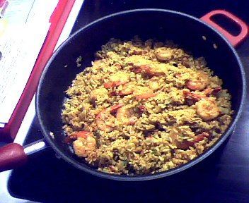 Garlic Parmesan Shrimp and Rice 