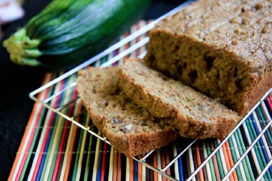 Healthy Whole Grain Zucchini Bread