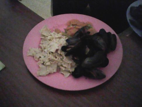 Mussels,and Pasta