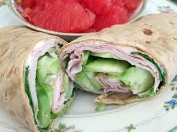 Cucumber Turkey Wrap