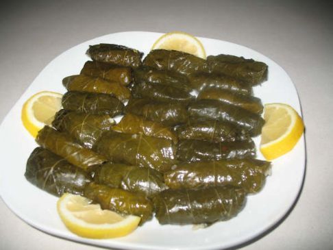 Warak Einab - Stuffed Grape Leaves