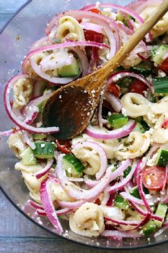 Mediterranean Tortellini Salad