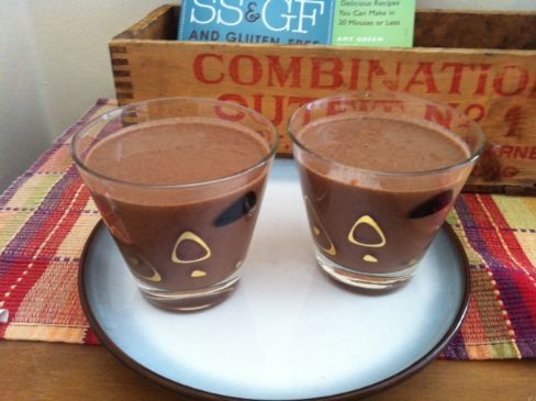 RAW VEGAN - Chia, Almond, Cocoa, Soy pudding