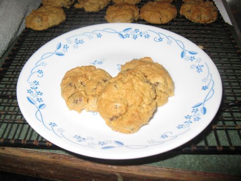 Peanut Butter Oatmeal Chocolate Chip Cookies gluten Free