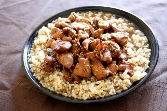 Crockpot Sesame Chicken