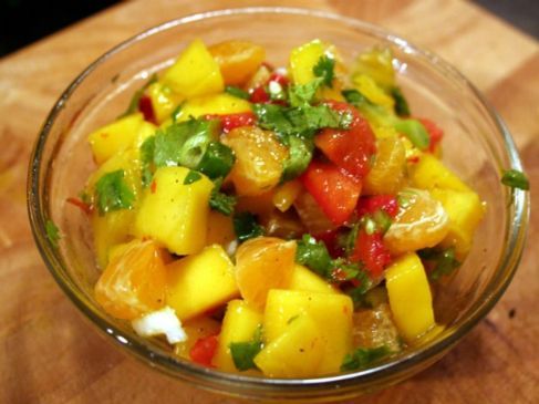 Fresh Mango Cucumber Salsa