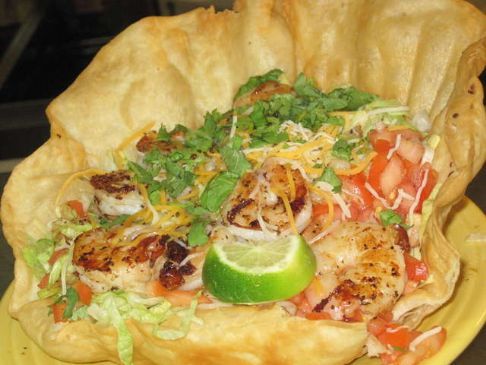 Shrimp Taco Salad