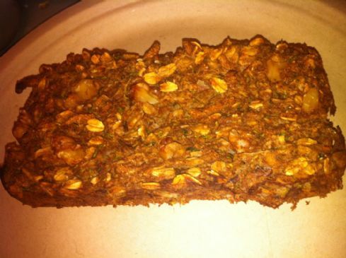 Zucchini Bread Baked Oatmeal (vegan, with protein)