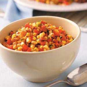 Corn & Red Pepper Medley