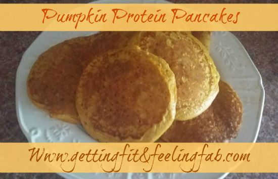 Pumpkin Protein Pancakes