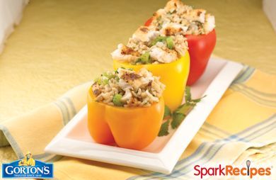 Tilapia Stuffed Peppers