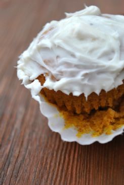 Easy Pumpkin Muffins with Cream Cheese Icing