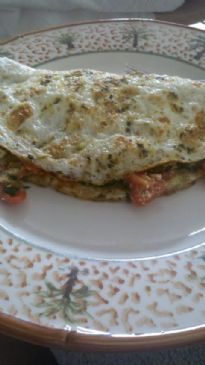 Greek Omelet (1% feta cheese)