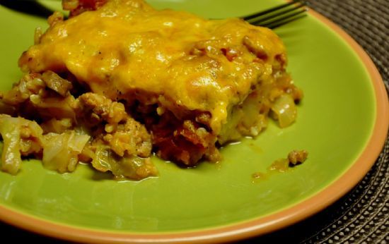 UnStuffed Cabbage Casserole