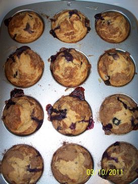 Blueberry Banana Muffins