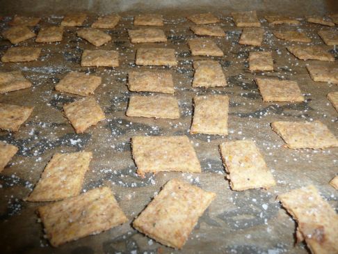 Homemade Wheat Thins