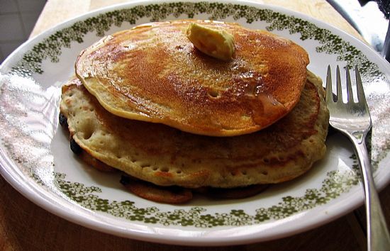 Guy's Oatmeal Pancakes