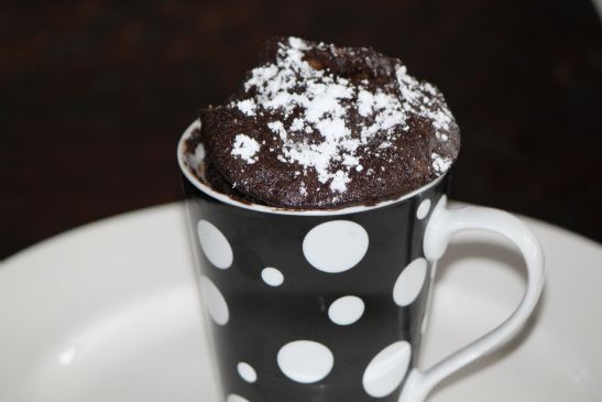 Molten Mug Chocolate Cake 