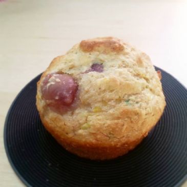 Banana Berry Fruit Muffins