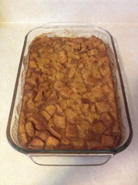 Pumpkin Bread Pudding