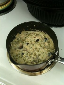 Peas & Mushrooms and Couscous- Oh My!