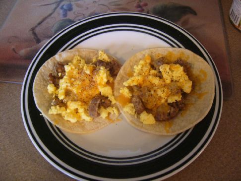 CMR Breakfast Egg Tortillas