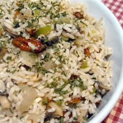 Wild/Brown Rice & Barley Mushroom Pilaif