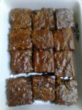 Paleo Zucchini Brownies