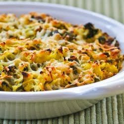 Spaghetti Squash and Chard Gratin