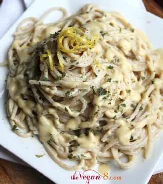 Vegan Garlic Alfredo Sauce