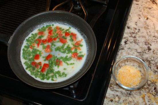 Veggie Egg White Omelet