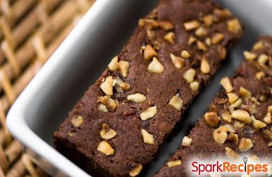 Chocolate Flax Snack Cake