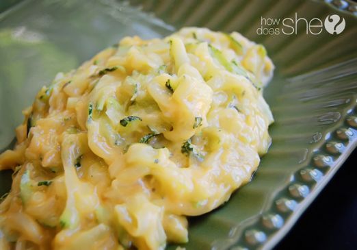 cheesy zucchini