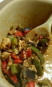 Microwave Chicken Fajitas