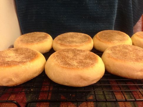 Gary's Bread Machine English Muffins