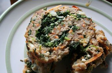 Italian Meatloaf Roll w/ Spinach