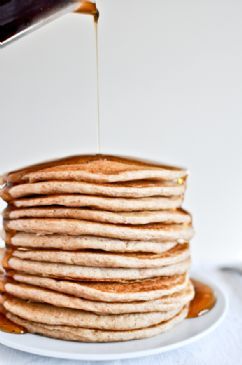 Whole Wheat Greek Yogurt Pancakes