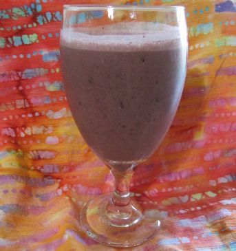 Banana Cherry Chia smoothie