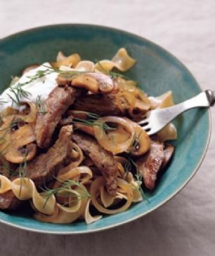 Beef Stroganoff 