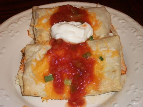  Chicken Chimichangas